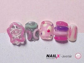 個性的ポコポコネイル