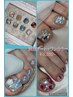 【1日限定3名様☆】フット親指アート＋ワンカラー ￥6,500//※初回オフ無料