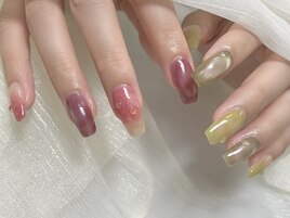 ジュージーなぶどうネイル