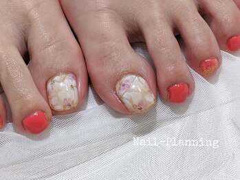 ネイルプランニング(Nail-Planning)/フットもとろけるフラワー