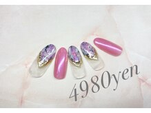 フェアリーヘア ニーナ(Fairy Hair Ni-na)/今週の4980円ネイル/パラ5980円