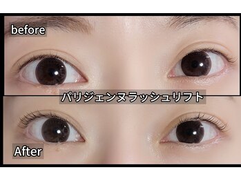 まつげちゃん☆ねいるちゃん/パリジェンヌラッシュリフト