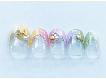 きれい de チュッ 桜ビル店/7月キャンペーンネイル