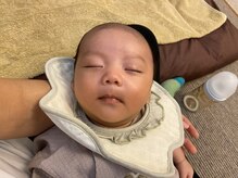子育てママの整体サロン/施術中のお子様の様子