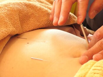 初田鍼院 恵比寿/お腹も大切なツボがたくさん♪