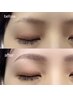【☆人気の眉メニュー☆】眉癖改善パーマ+美眉WAX  ¥2500