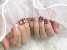 水光マグネット　シルバーラメ