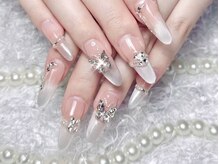 ナユキネイル 渋谷店(NA.YUKI NAIL)/大人可愛いクリスマスネイル