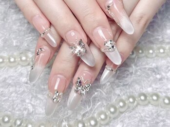 ナユキネイル 渋谷店(NA.YUKI NAIL)/大人可愛いクリスマスネイル