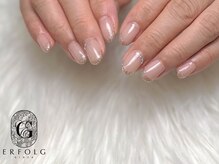 エアフォルクギンザ 横浜店(ERFOLG GINZA)/ラメフレンチ