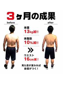 インパーフェクト(IMPERFECT)の写真/効果重視のトレーニングで結果を求めたい方に◎自分史上最高の美BODYを目指す為に全力でサポートします★