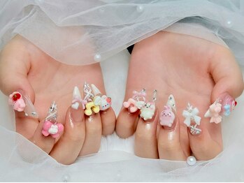 ルビーネイル 名古屋栄店(RUBY NAIL)/スカルプ　長さだし　