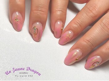 アン ジョーヌドラゴ/ピンク☆春ネイル