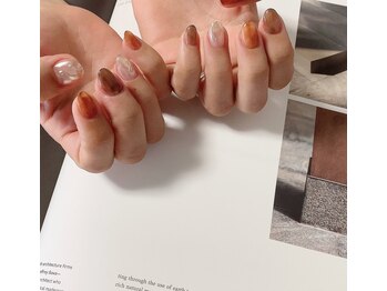 ブランネイル(blanc nail)/brown*