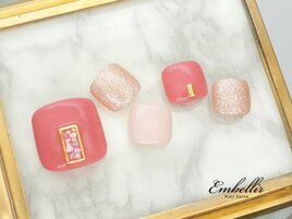 (1293)ガーリーFootネイル