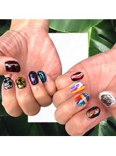 アヤネイルズ アンド アイラッシュ(AYA NAILZ.＆Eyelash)/キンプリネイル