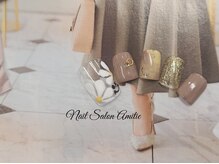 ネイルサロン アミティエ(Nail Salon Amitie)/△. * flowerニコチャン×nuance