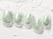 ジェミーネイル エビス(Jemiy nail ebisu)/マーブルぷっくり6980yen