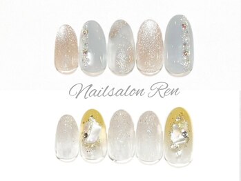 ネイルサロン レン(Ren)/3月トレンドデザインコース