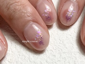 ジュエ ネイルスタジオ(jouer nailstudio.)/simple course