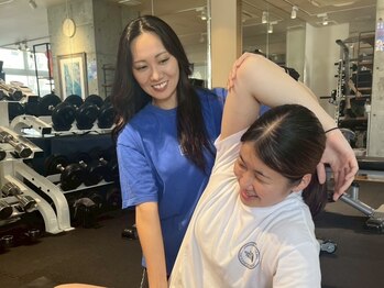 ブルーオーシャンジム 新町店(Blue Ocean Gym)の写真/体の疲れ・歪み・肩こりにストレッチマッサージで根本改善！ライフスタイルに合せた都度払い制もご用意◎