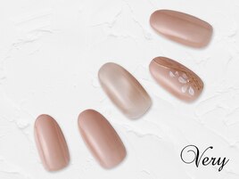 大人フラワーネイル