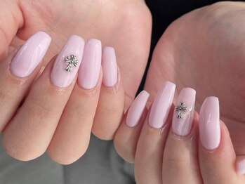 グロウ ネイル(GLOW×NAIL)の写真/美容院併設サロンのため、初めての方や男性も入りやすい♪分かりやすい価格設定と丁寧な案内で不安を解消★