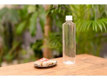 お水を飲みながら帰ってもらえるように、ペットボトルでの提供☆