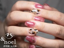 ノエル(Noel)/レオパード柄×ミルキーベージュ