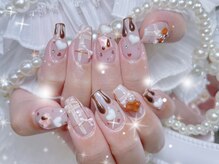 メロディービューティーサロン(Melody)/バレンタイン/いちごネイル