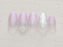 ネイルミックス 鹿児島高麗町店(Nail Mix)/オーロラグラデ　4990円