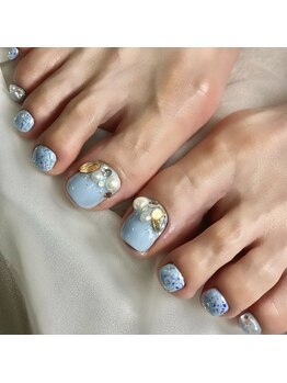アオマリー(Aomalie)/ビジューネイル ¥11,880