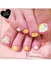 ラナンキュラス(Ranunculus)/フラワーFOOT Nail