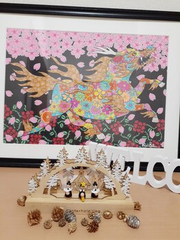 トワヒーリング(toihealing)/素敵な絵でお出迎え