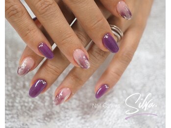 ネイル キャンバス シルヴァ(Nail Canvas Silva.)/大人ニュアンスネイル♪