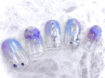 ボガスティーズネイル(Vogusty's nail)/6月のトレンド紫陽花ネイル