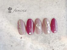 ファミリア/シェル×パープルネイル