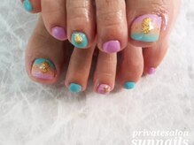 サンネイルズ(sun nails)/4本アート