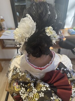 ハッピーアリスター(HAPPY ALISTER)/ヘアセット☆下めシニヨン