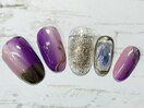 縦グラデーションnail☆