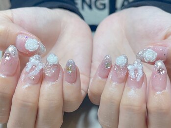ヴィーナスネイル(Venus Nail)/自爪120分持ち込みデザイン