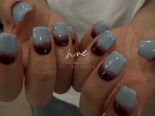 ムー(nue)/blue×brown design