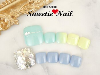 スウィーティーネイル 池袋東口店(Sweetie Nail)/【フット】定額アートコース 1