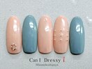 シンプルドットネイル