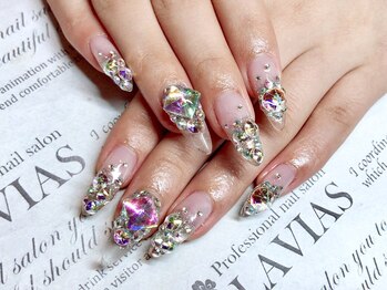 ラヴィアスプラス(LAVIAS+)/【スカルプ】10本アートし放題