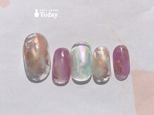 ネイルサロン トゥデイ 心斎橋店(Today)/Simple plus art¥9300→¥5800