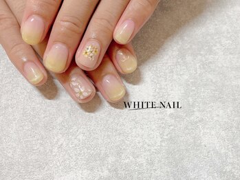 ホワイトネイル 武蔵小杉店(WHITE NAIL)/お花ネイル/フラワーネイル