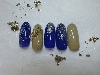 ネイルキュート アンド クールラッシュ 亀有店(nailcute & CoolLash)/2025♪和柄ネイル
