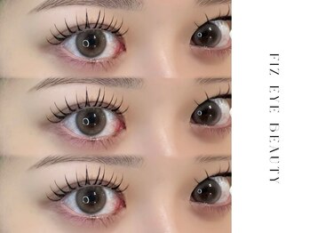 フィズ アイ ビューティ 豊川八幡店(fiz eye beauty)の写真/まつ毛パーマだと物足りない方、必見！長さ・太さ・カール・カラー・毛質、、マツエクで理想のお目元を♪