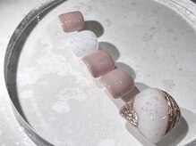ブレスネイル(brace Nail)/ニュアンスフットネイル